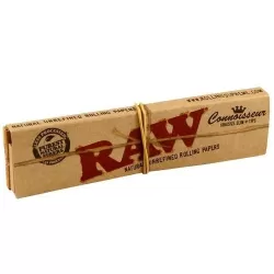 Papel + Tips Raw King Size Connoisseur Classic