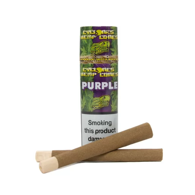 Cono Blunt Cyclones Hemp Purple