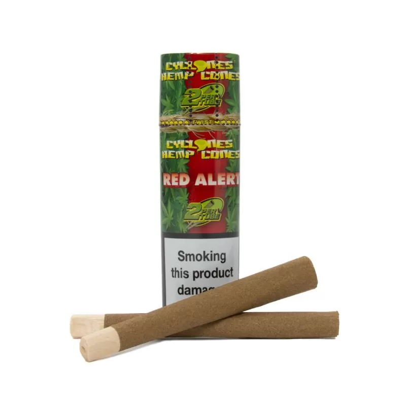 Cono Blunt Cyclones Hemp Red Alert