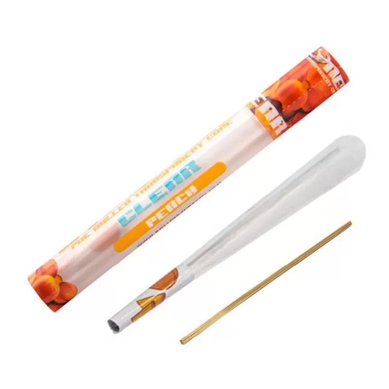 Cono Transparente Sabor Melocotón - Cyclones Clear