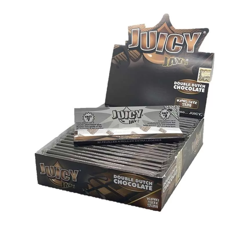 Papel Juicy Jays KS Sabor CHOCOLATE