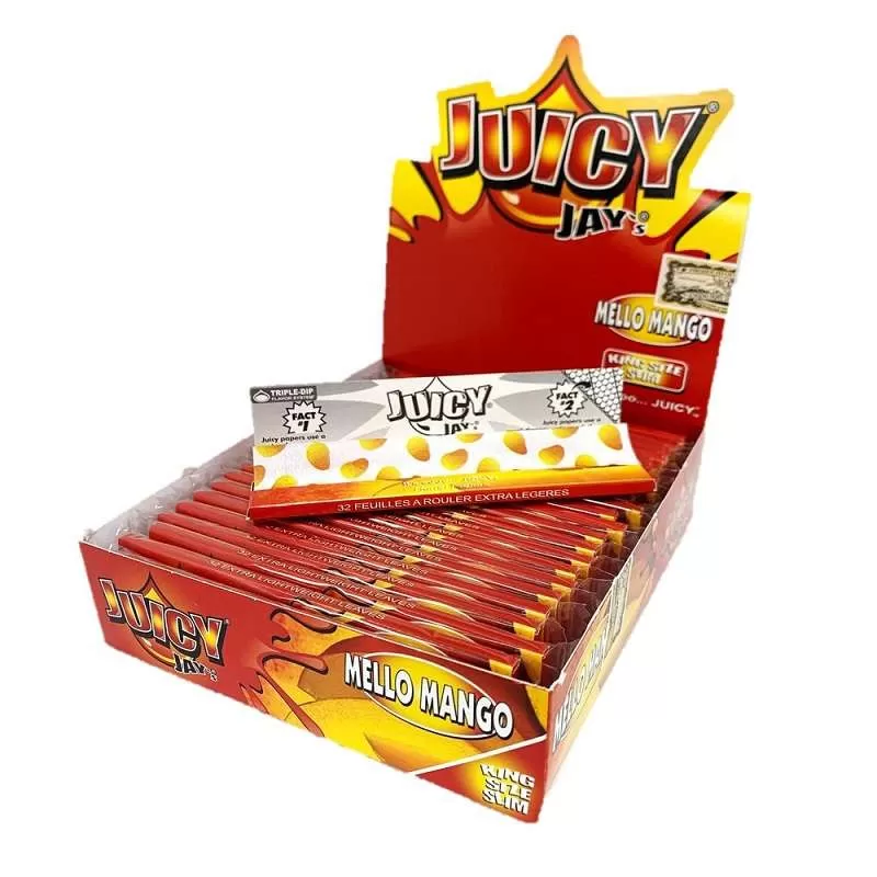 Papel Juicy Jays KS Sabor MANGO