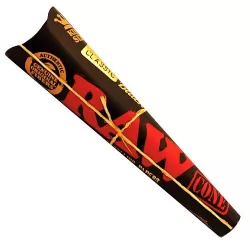 Conos Raw Black King Size 3 unid