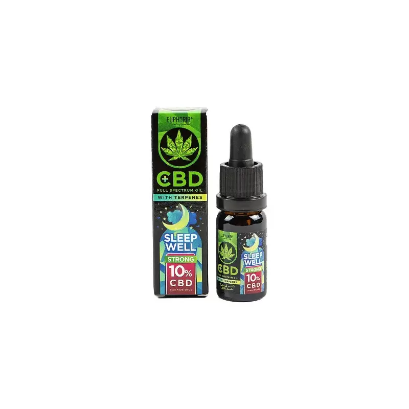 Aceite de CBD 10% con terpenos duerme bien