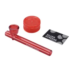 Pack pipa + grinder + rejillas