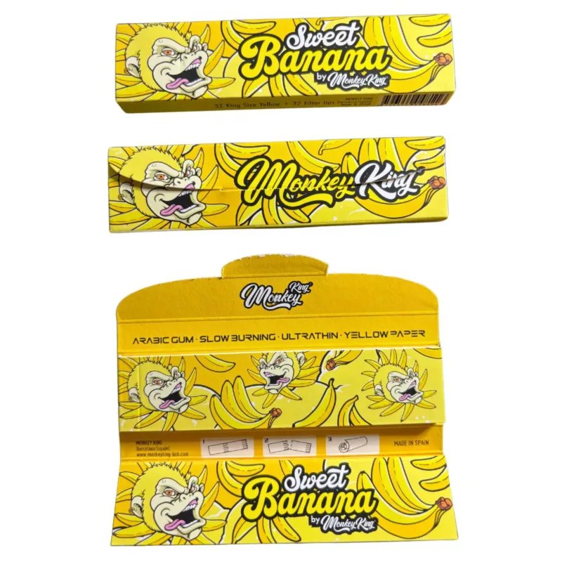 Papel + tips King Size 110mm olor platano